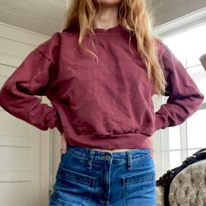 Los Angeles Apparel heavyweight cotton crewneck sweater